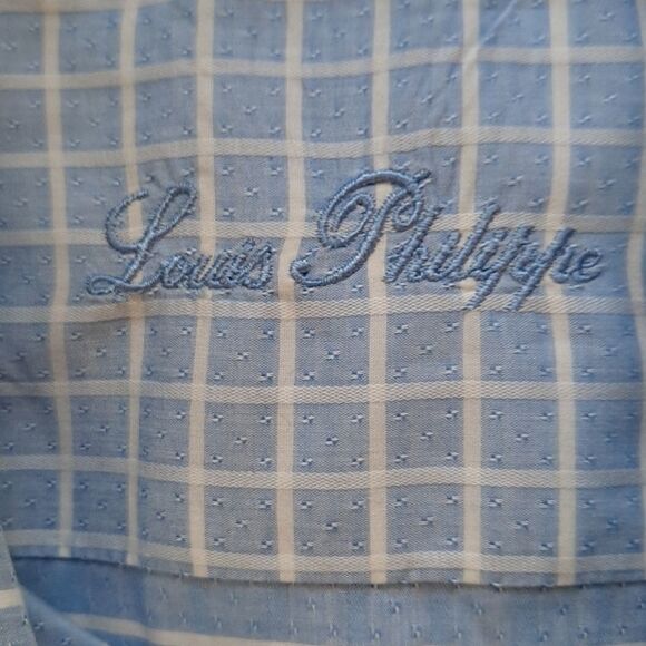 Louis Phillipe Checkered Casual Shirt Medium - Picture 3 of 7